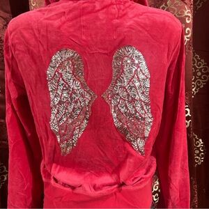 Victoria’s Secret Angel Wings Zip Up Hoodie
